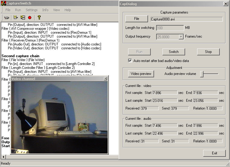 CapSwitch Dialog